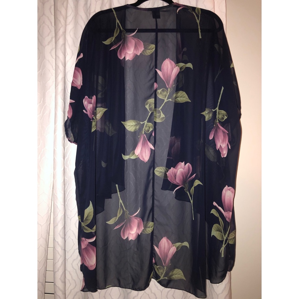 Floral Cardigan - Sheer